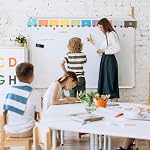 SWANCROWN Large Dry Erase Board for Wall, 60" x 48", Strong Magnetic | 5 x 4 ft, Solid Aluminum Frame, Easy Mount, Dry board, Home Office, Workshop, Organization/List Making, Manager, Engineer