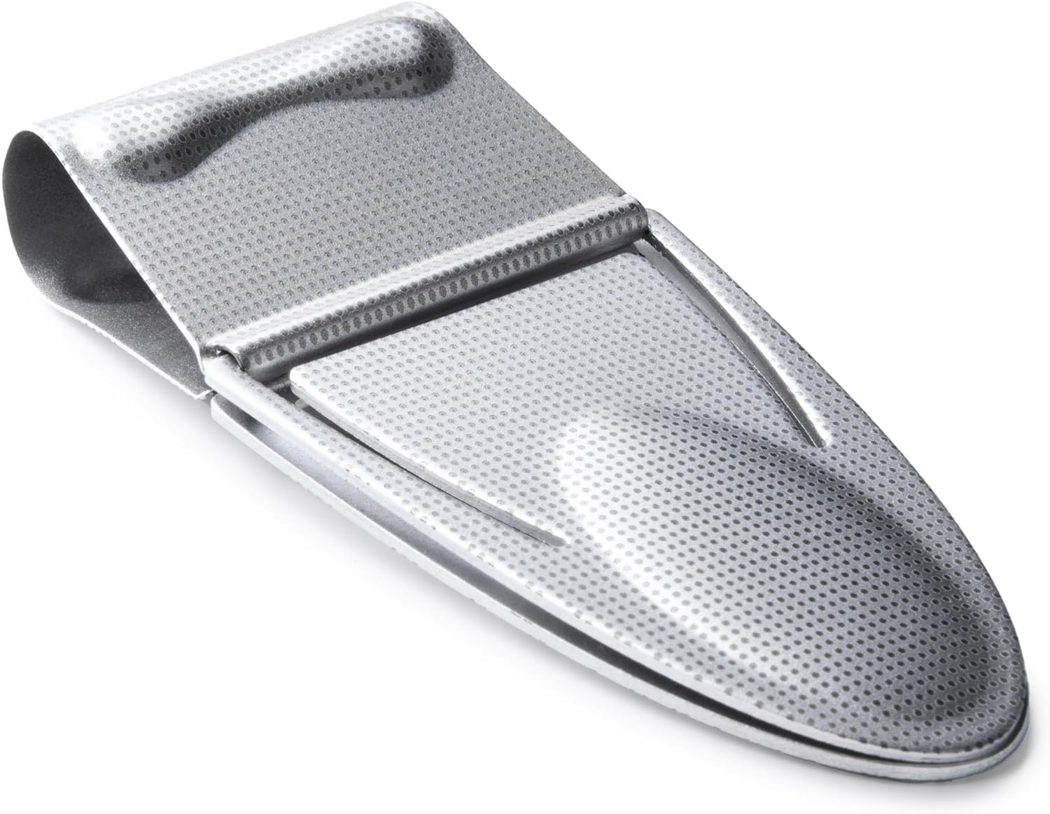 Geneva Silver Mesh Money Clamp with Wallet - Image 7