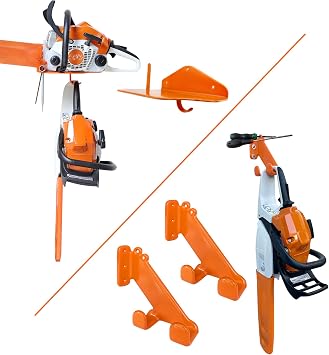 Chainsaw Hanger 2 Pack+Chainsaw Holder Wall Mount 1 Pack