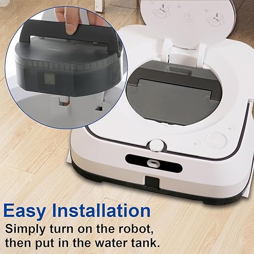 Miniatura 5 de ilovelife Caja de tanque de agua de repuesto compatible con IROBOT Braava Jet M6 Series Robot Mop (6110) (6012) (6112) (6113) Ultimate Robot