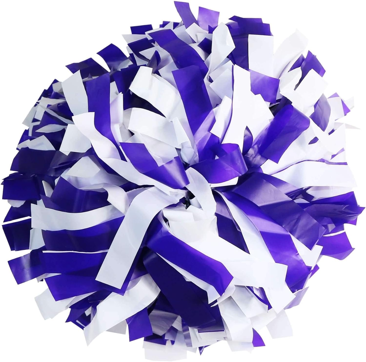 Danzcue 2 Pack 6 Inches Plastic Cheerleading Pom Pom with Baton Handle … image 4