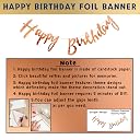 Party Propz Burgundy Birthday Decoration Kit For Kids - 69Pcs, Happy Birthday Banner For Kids | Rose Gold Confetti Balloons, White Net Curtains, Hooks, Riibbons gallery image