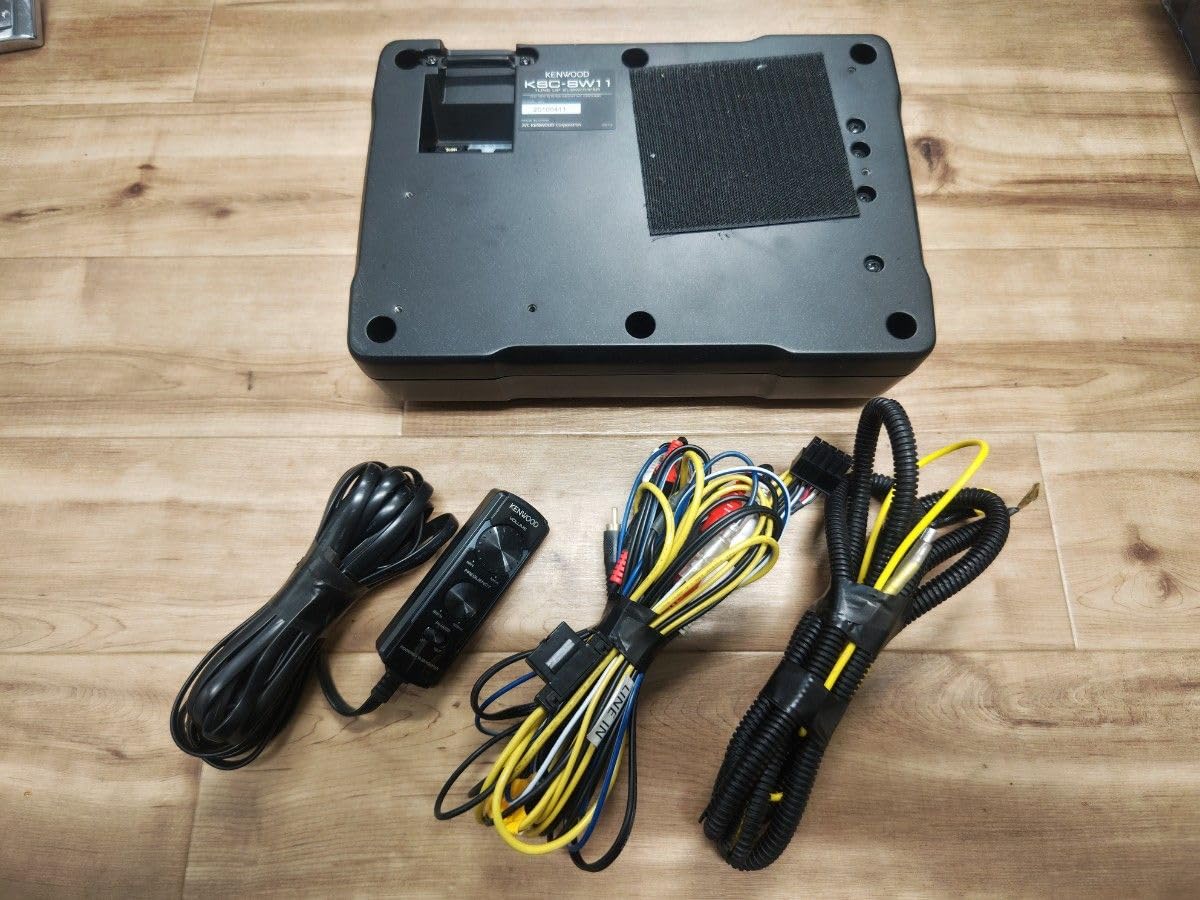 Amazon.co.jp: 完動品!！簡単取り付けサブウーファー!!重低音置型 