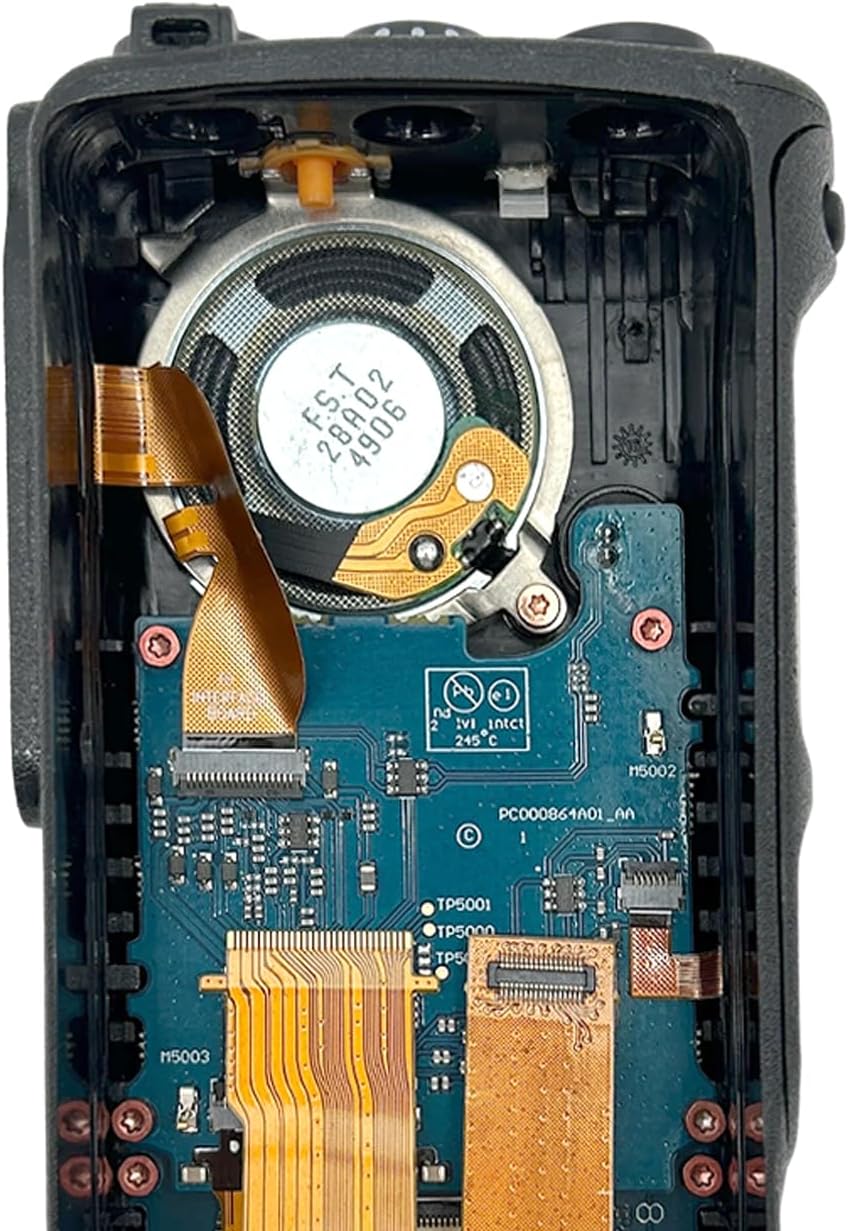 Full Housing Case Kit for Motorola XPR7550e / DGP8550e – Front & Back Replacement with LCD, Speaker, Keypad & Knobs