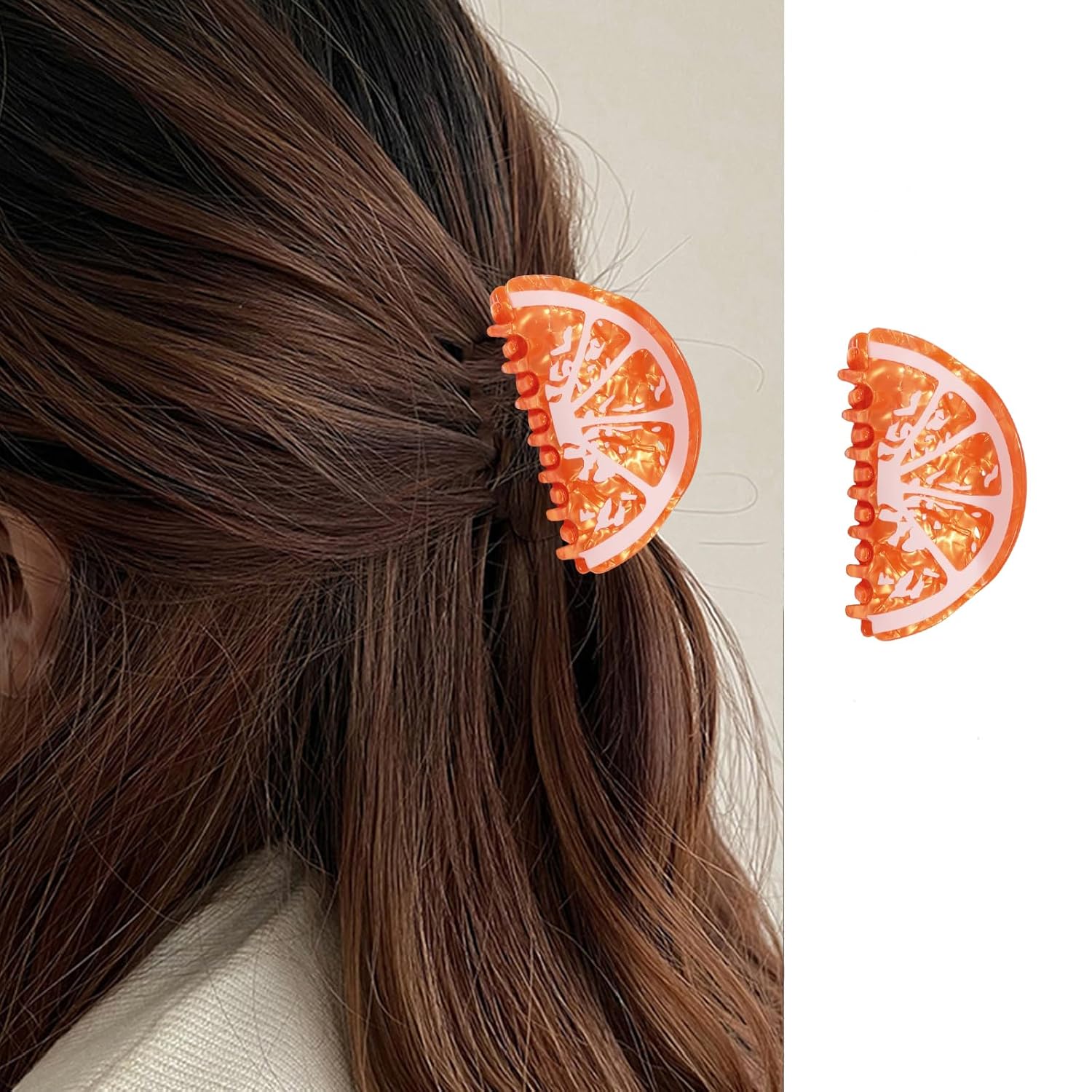 4pcs Spring Cute Bee Hair Clips - Cartoon Little Fat Bee Cute Claw Clips Soft Non-Slip Small Bangs Claw Clips, Yellow Bee Mini Hair Clips Accessories for Women Decoration