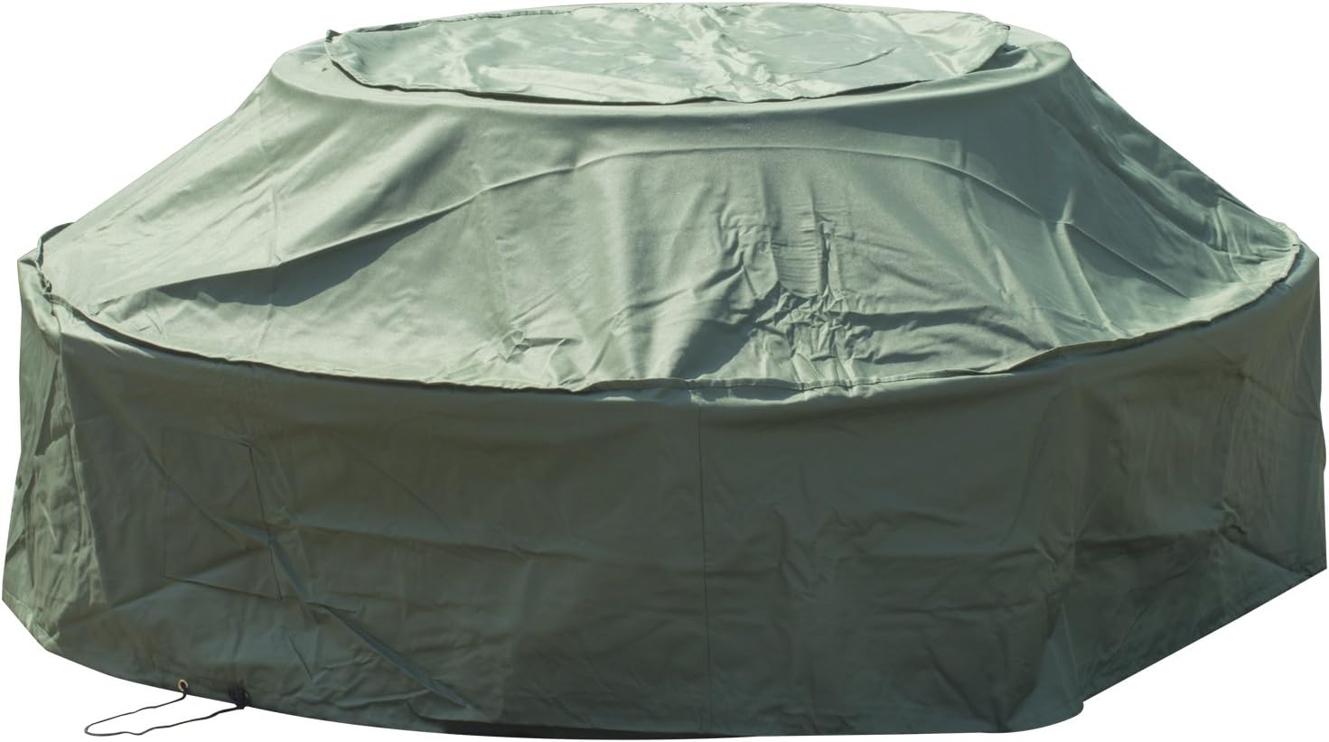 Woodside 8 Seater Round Outdoor Garden Picnic Table Cover 1.15m-1.8m x 0.5m-0.76m/3.8ft-5.9ft x 1.6ft-2.5ft