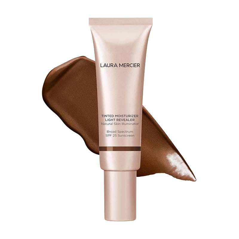Hidratante com cor Laura Mercier Light Revealer SPF 25, tom 6C1 Cacao, 50 mL
