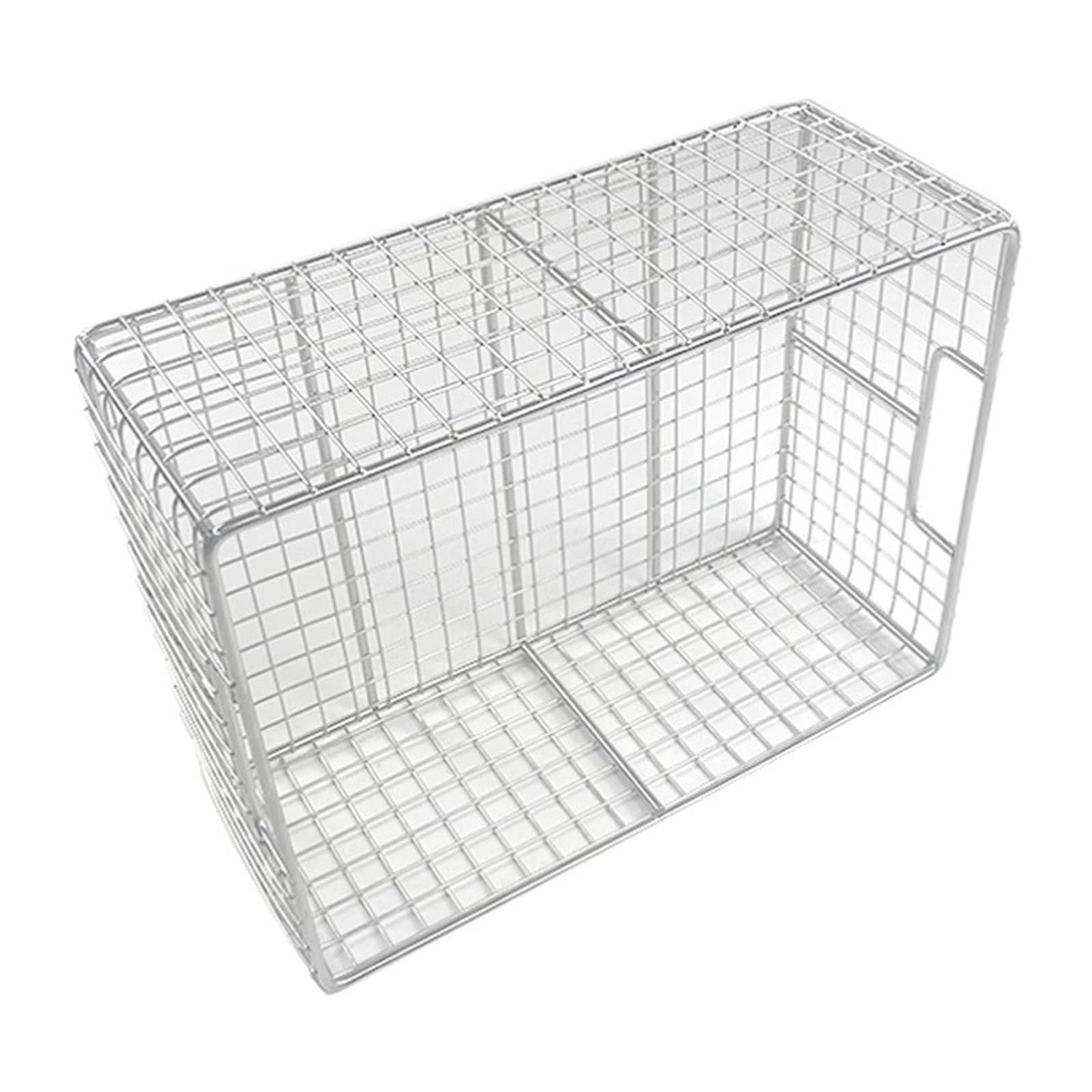 Cestino di sterilizzazione in Acciaio Inox 304, Cestino per la Pulizia di Strumenti Chirurgici, Vassoio medicale, 30 cm x 20 cm x 15 cm.