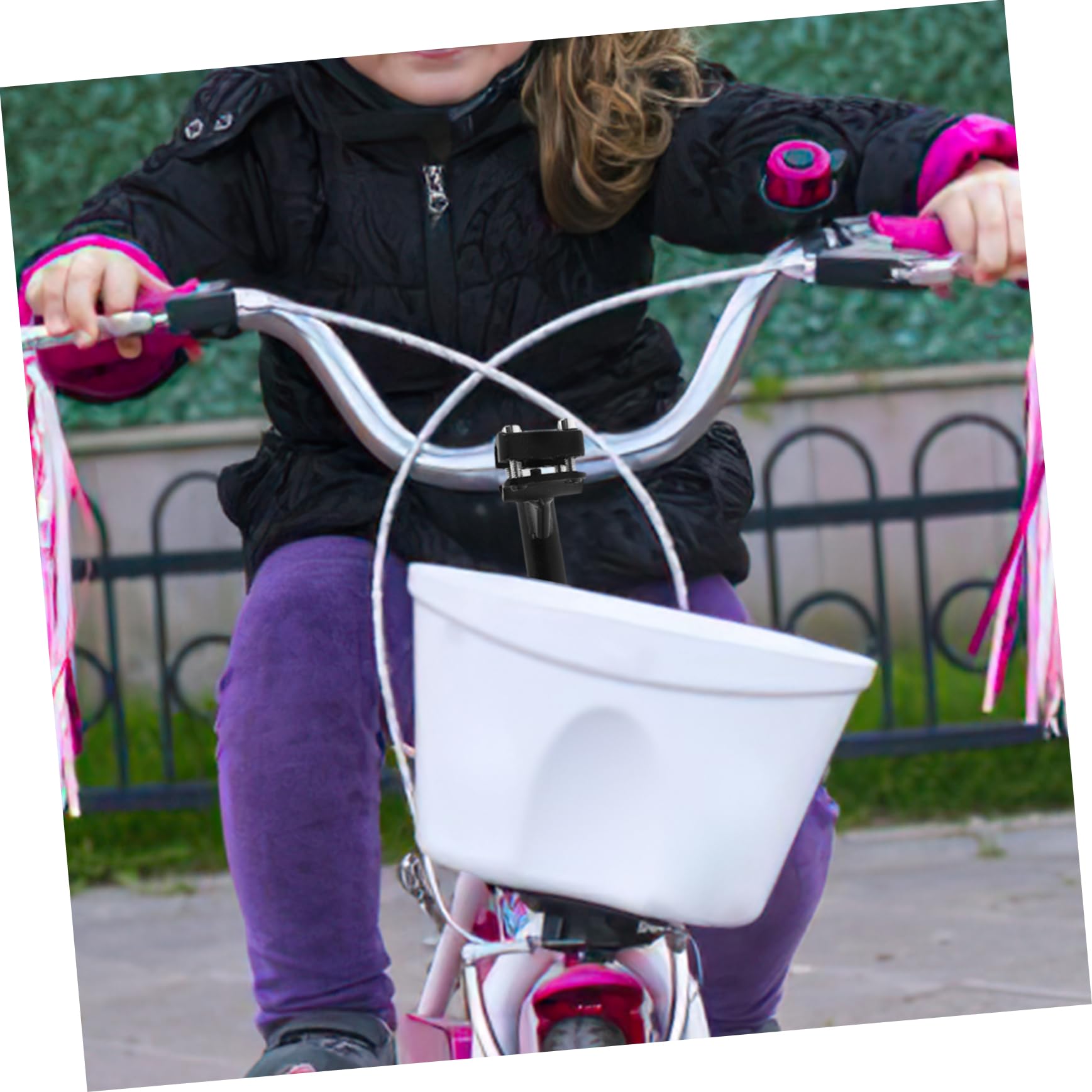 Extensor Durabilidad y Fiabilidad a Largo Plazo de Montaña Negro de Bicicleta de Manillar Accesorio Metálico y Plástico para Bicicletas de Carretera y Montaña