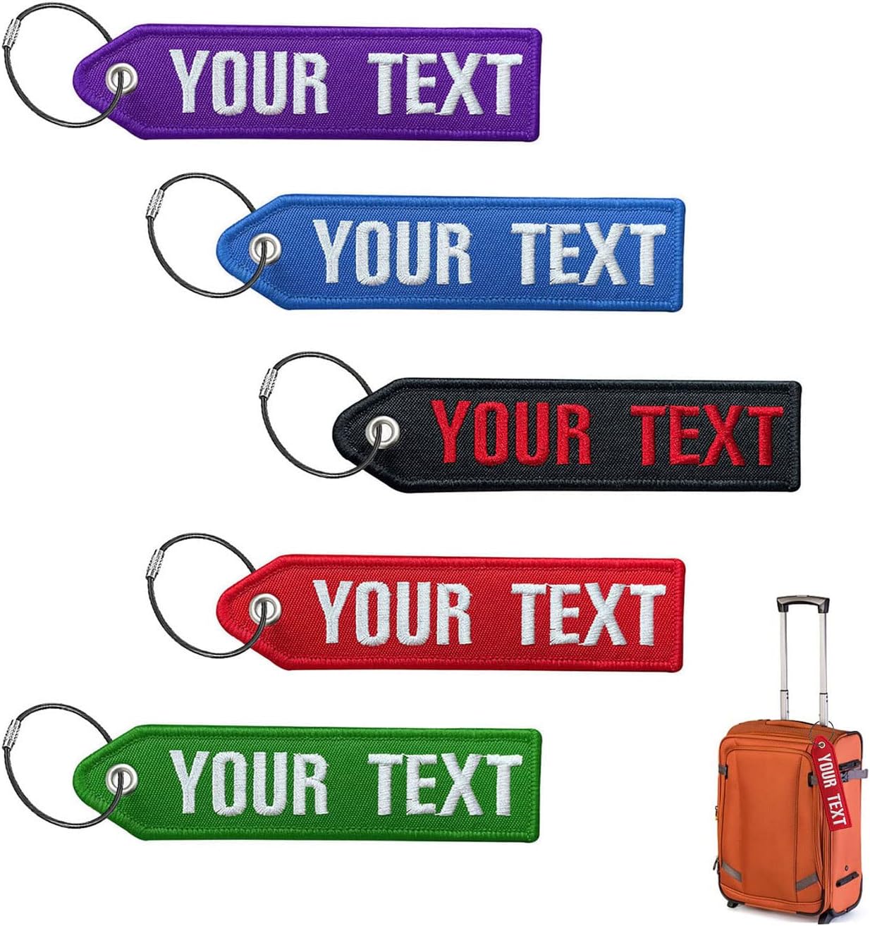 Personalized Luggage Tags, Customized Travel Luggage Labels