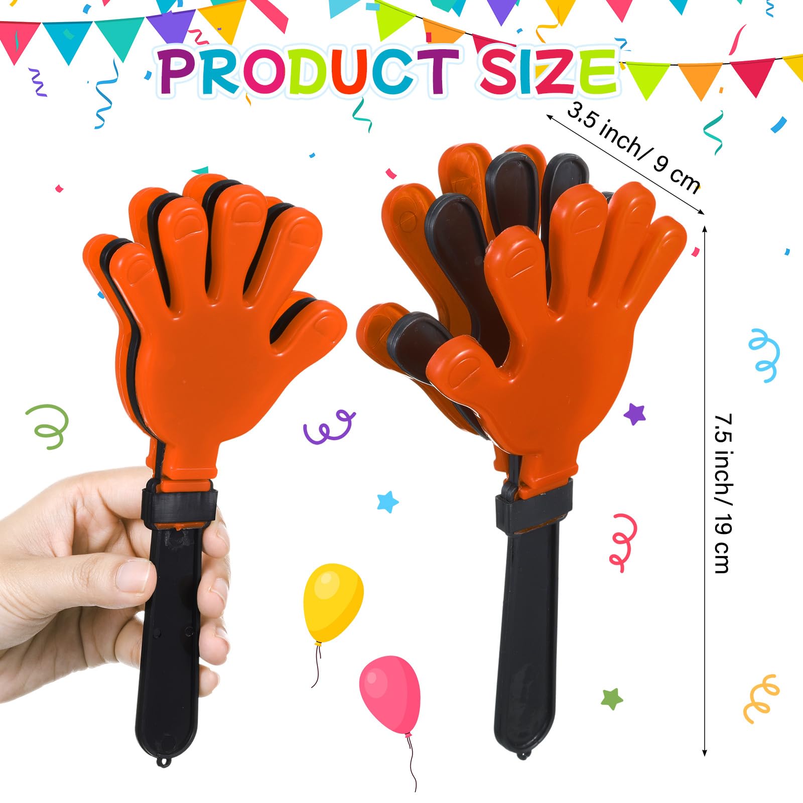 National Flag Cheering Hand Clappers HAPINARY 10pcs Clap Hands National ...