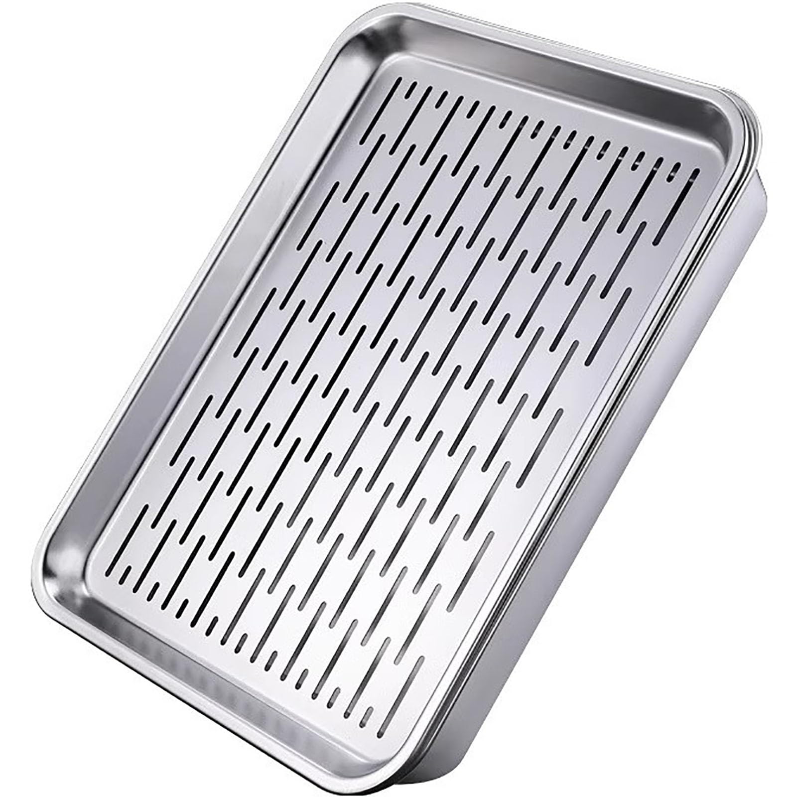 Bandeja de goteo de metal de gran capacidad para cocina y mesas de té.