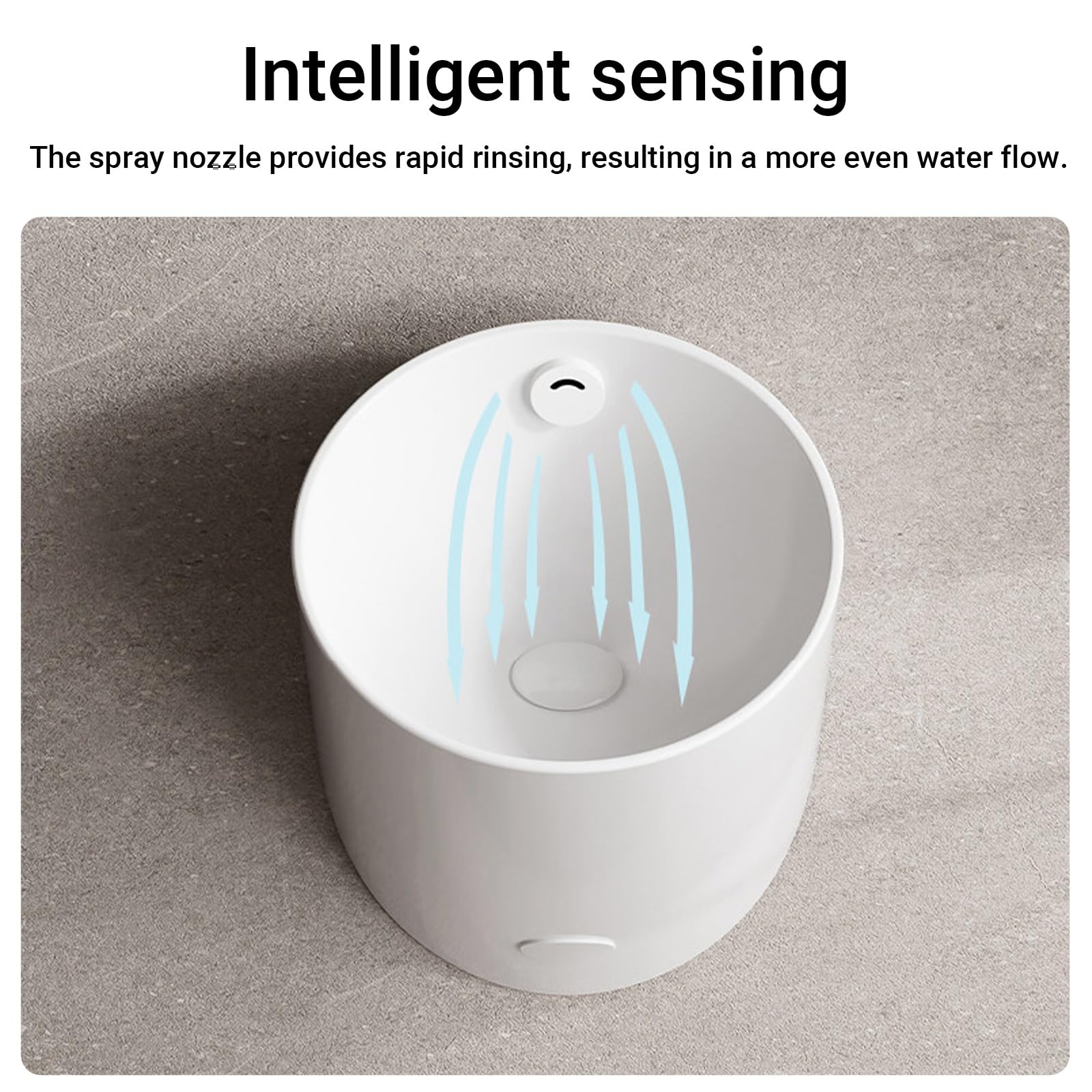 Orinal montado en la pared para hombres, sensor inteligente de descarga, a prueba de derrames y diseño antiolor, ahorra espacio para baño, hogar y hotel