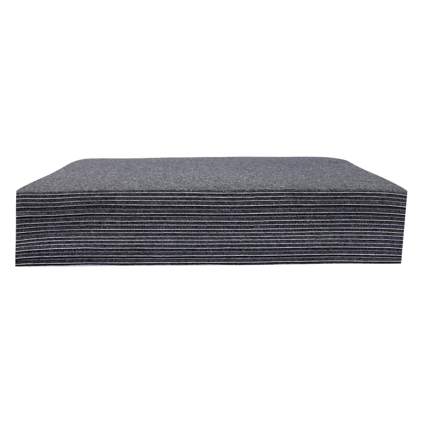 20 Stück Teppichfliesen, 50x50cm Teppichbodenfliese, Waschbarer Auslegware, Teppichfliesen Selbstklebend für Heim und Büro, Dunkelgrau