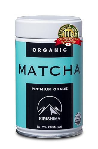 Kirishima Kagoshima Matcha, polvo de té verde orgánico, grado ceremonial, edición de casa de té primera cosecha, grado ceremonial premium, origen
