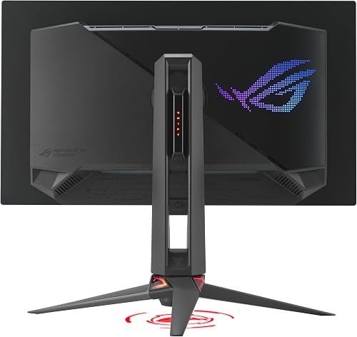ASUS ROG Swift 27” 4K QD-OLED Gaming Monitor (PG27UCDM) - 240Hz, 0.03ms, Custom Heatsink, Neo Proximity Sensor, G-SYNC Compatible, 99% DCI-P3, True 10-bit color, DisplayPort 2.1a UHBR20, 3 yr warranty - 7