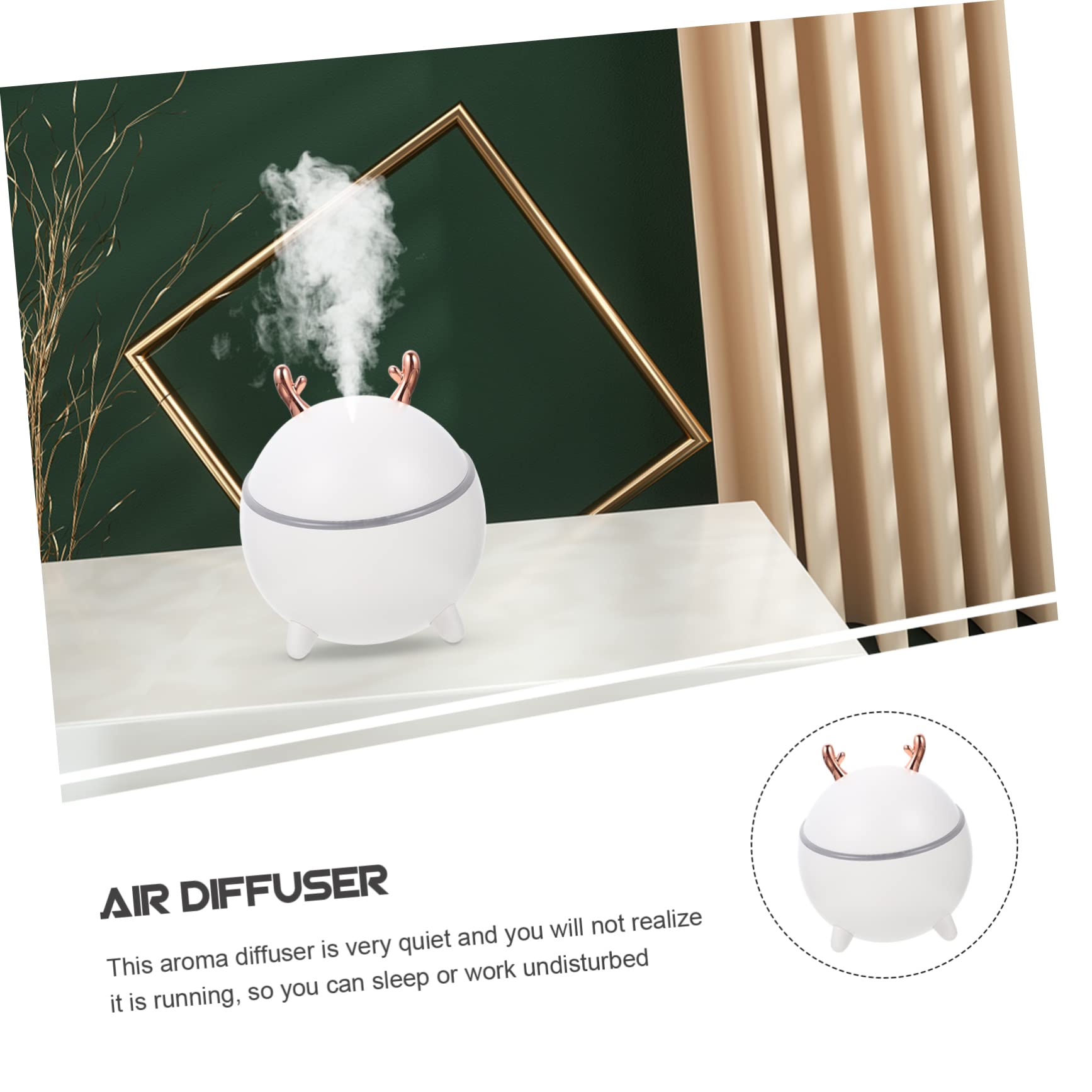 MAGICLULU 2sätze Diffuser Luftbefeuchter Tragbarer Ätherischer Öldiffusor Mit Usb-ladekabel Für Büro Und Zuhause Leise Aromatherapie Für Entspannende Atmosphäre Für Schlaf Und