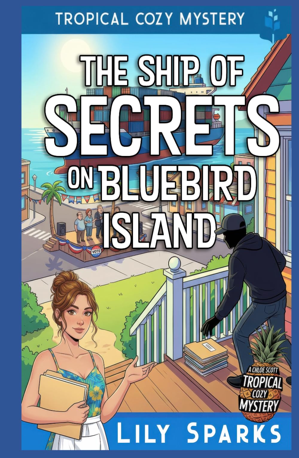 The Ship of Secrets On Bluebird Island: Tropical Cozy Mystery (A Chloe Scott Tropical Cozy Mystery)