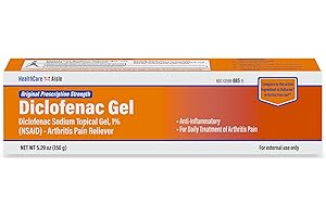 Diclofenac 1% Arthritis Pain Relief Gel - Fast-Acting Joint Pain Relief for...