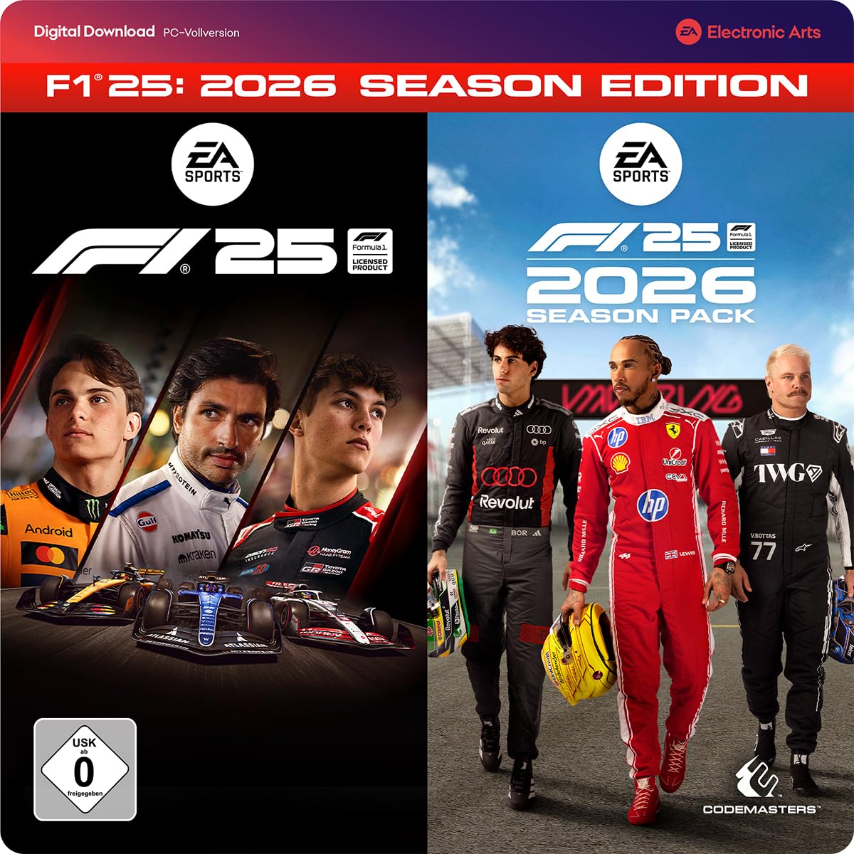 F1 25: 2026 Season Edition PC Win Download Code EA App Deutsch
