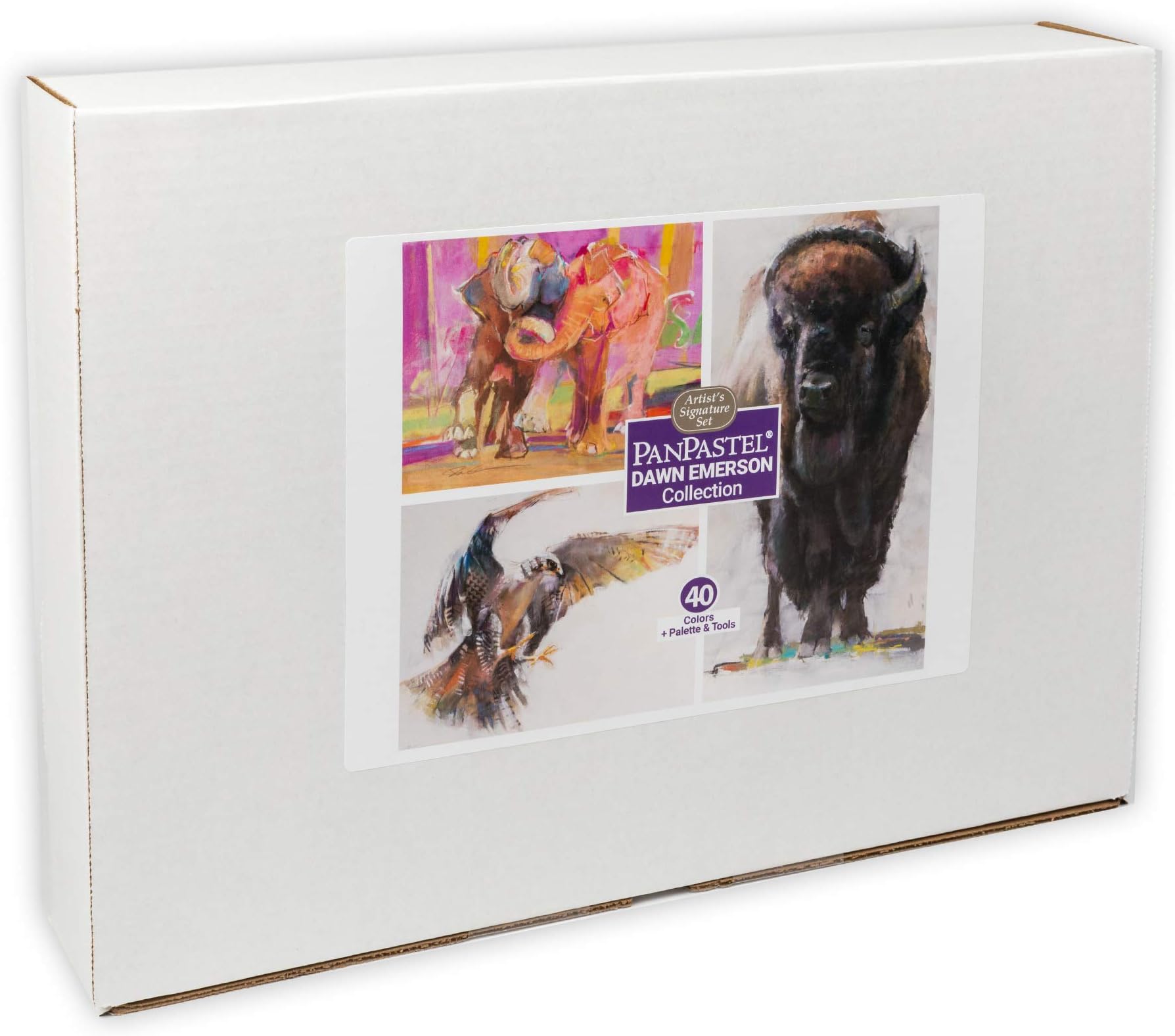 PanPastel Colorfin, Artist Pastels, 40-Color Dawn Emerson Collection Set (30401)