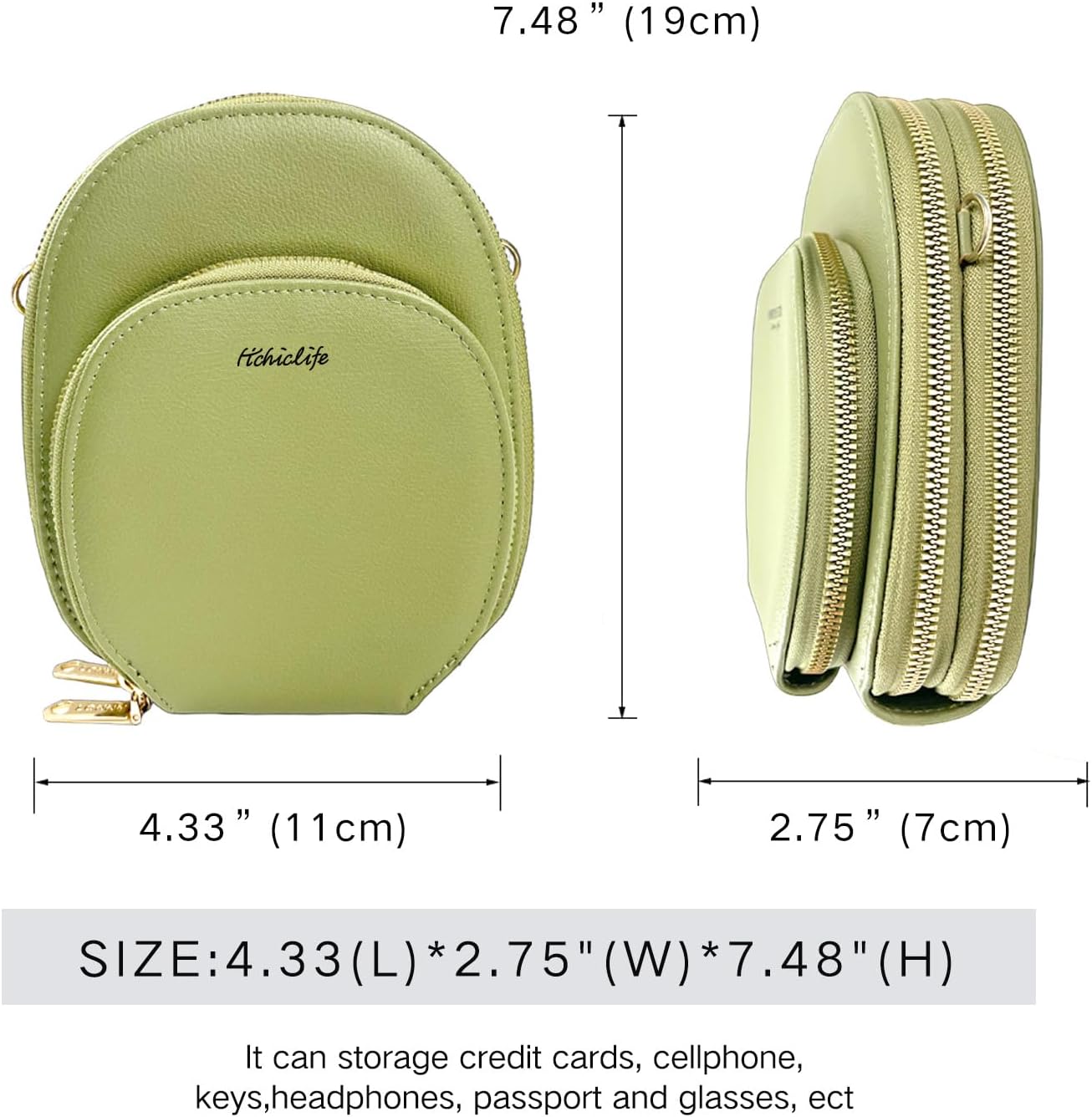 Small Crossbody Bags for Women Trendy Cell Phone Purse Wallet