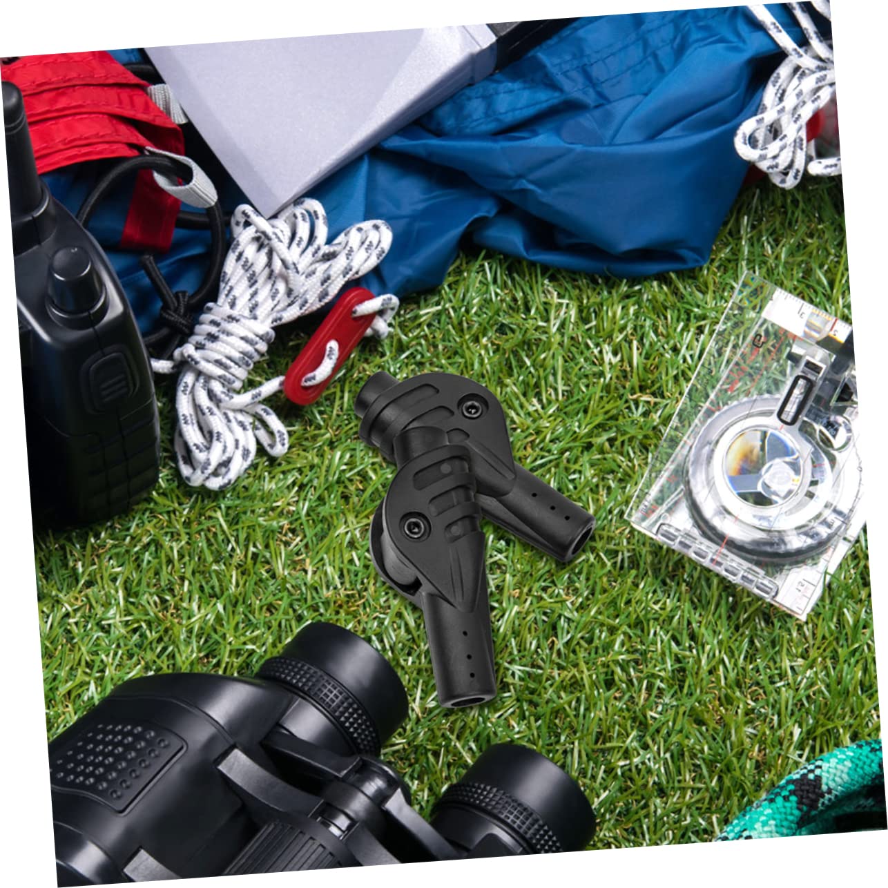 8pièces Adaptateurs De Support De Poteau De Tente Résistants Accessoires De Réparation pour Joints De Tente Connecteurs De Poteaux pour Camping Et Activités De Plein Air