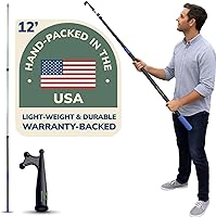 Vista 8 de EVERSPROUT Telescoping Boat Hook Floats, Scratch-Resistant, Sturdy Design Durable & Lightweight, 3-Stage Anodized Aluminum Pole Threaded End