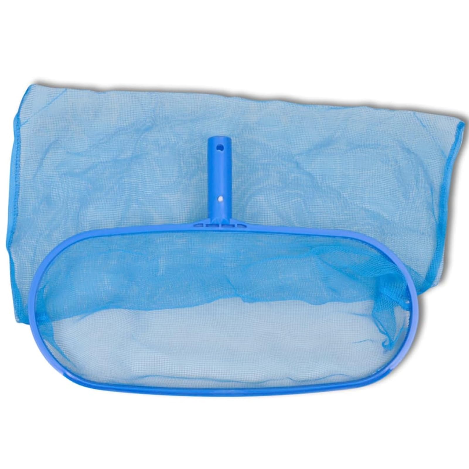 Homgoday Set per la pulizia della piscina, 2 schiumarole, 1 asta telescopica, accessori per la casa e il giardino
