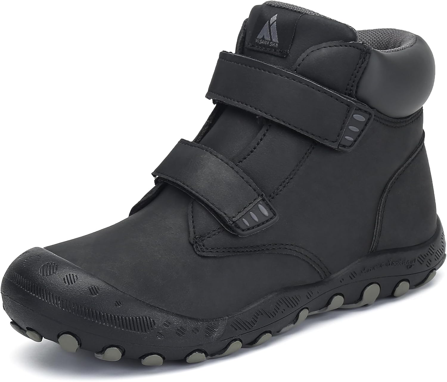 (-53%) Mishansha Kinder Trekkingschuhe Wanderschuhe Mädchen Jungen, Tiefschwarz 32