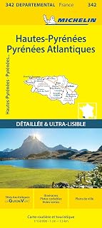 Mapa Local Hautes-Pyrenees Atlantiques 11342