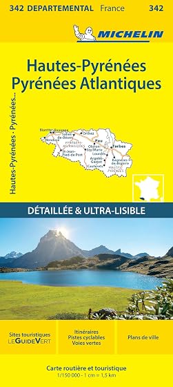 Mapa Local Hautes-Pyrenees Atlantiques 11342