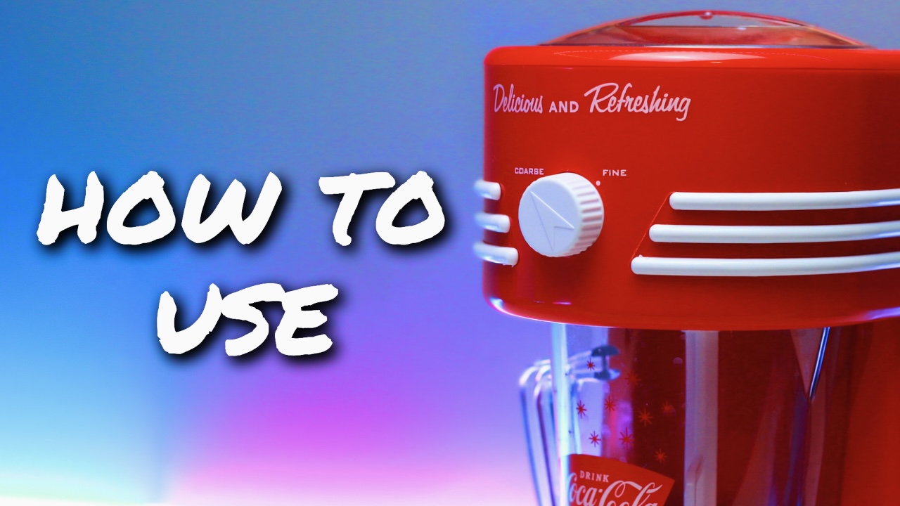 Watch How to use the Nostalgia Coca Cola Beverage Station on