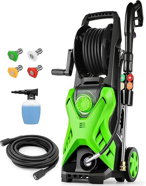 Electric Pressure Washer, 2.8 GPM High Power Washer Adjustable Pressure