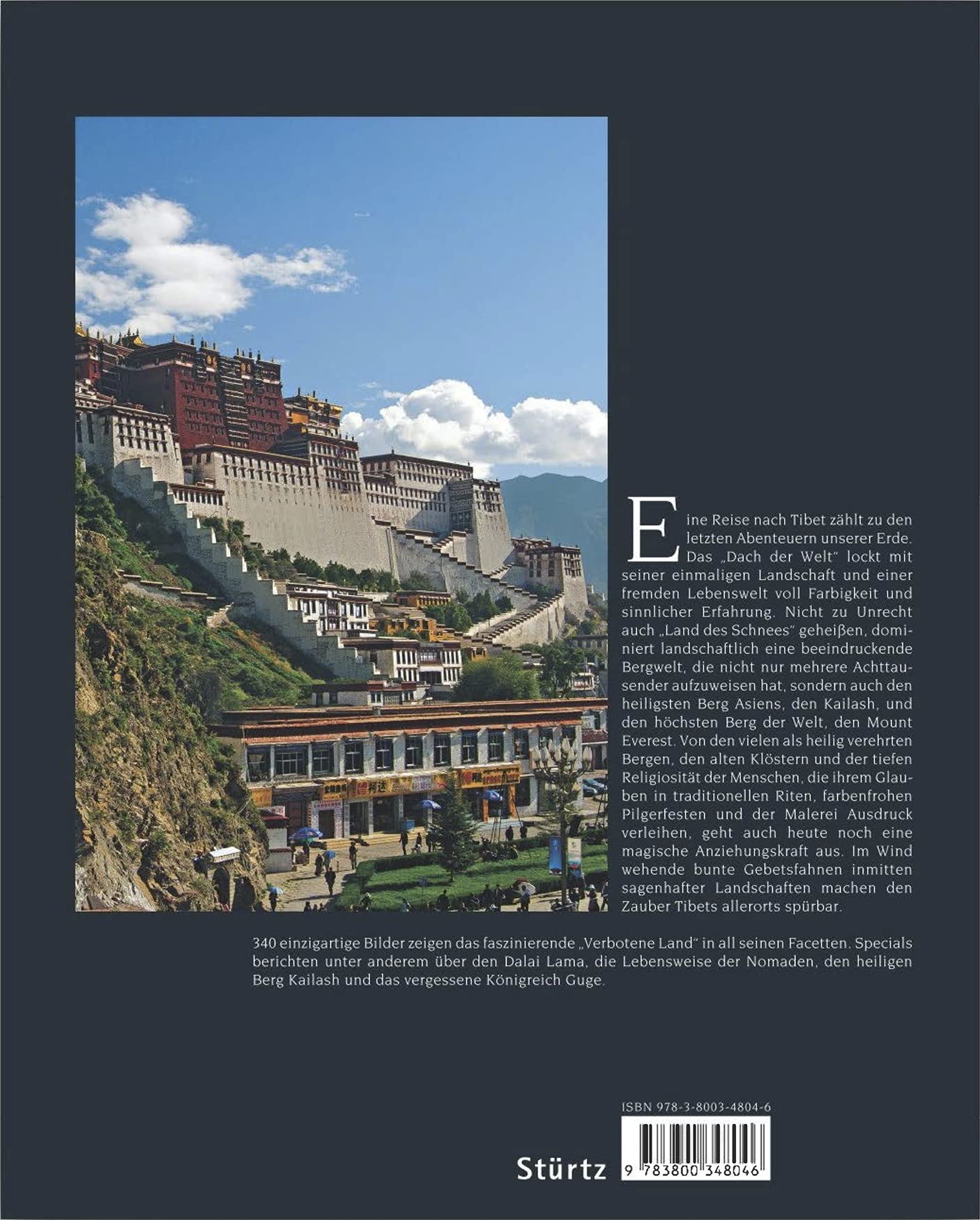 Tibet: Ein Premium***XL-Bildband in stabilem Schmuckschuber mit 224 Seiten und über 335 Abbildungen - STÜRTZ Verlag