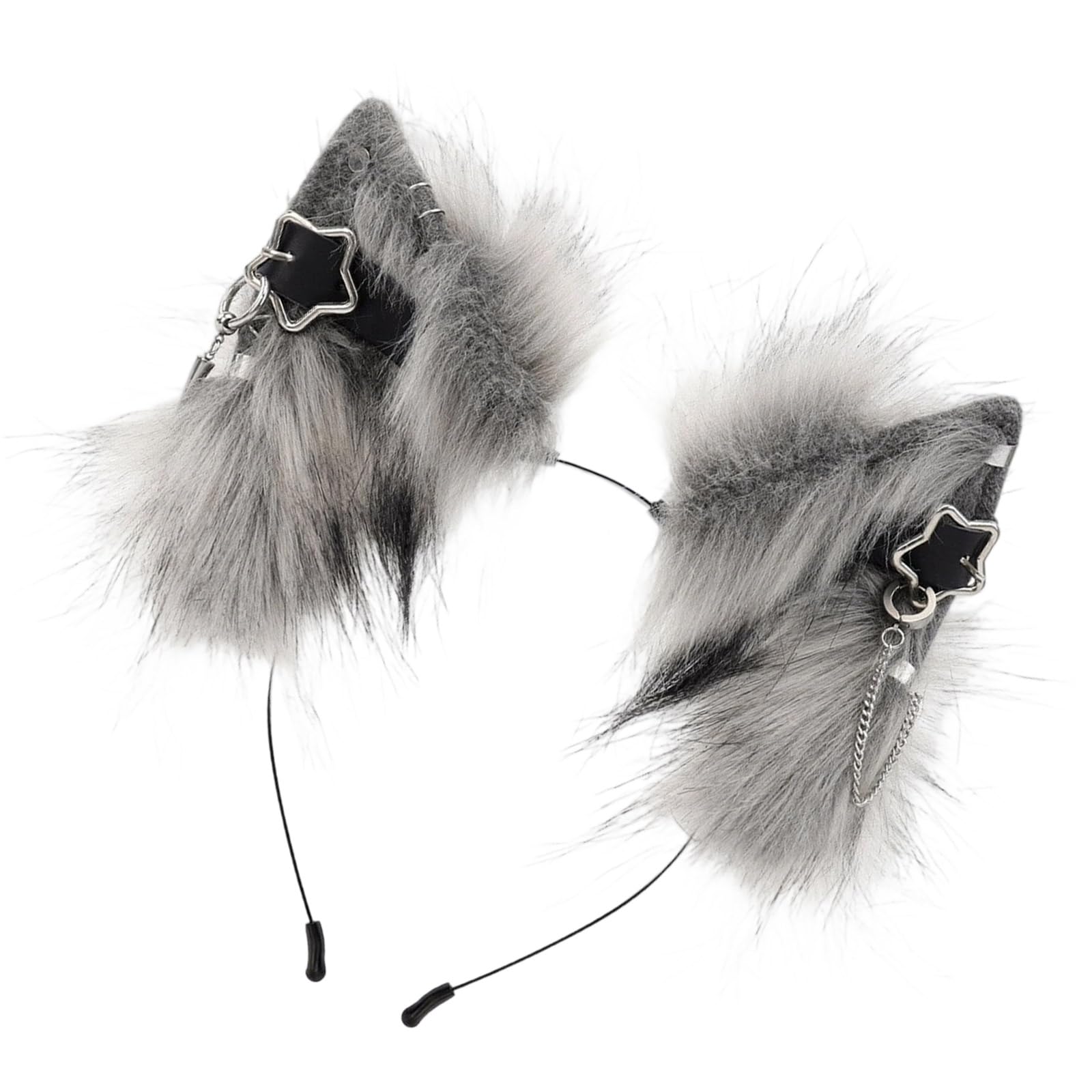 WNXGNHO Realistic Ear Headbands With Furry Ear For Cosplay And Holiday Celebrations For Music Festivals Photo Props