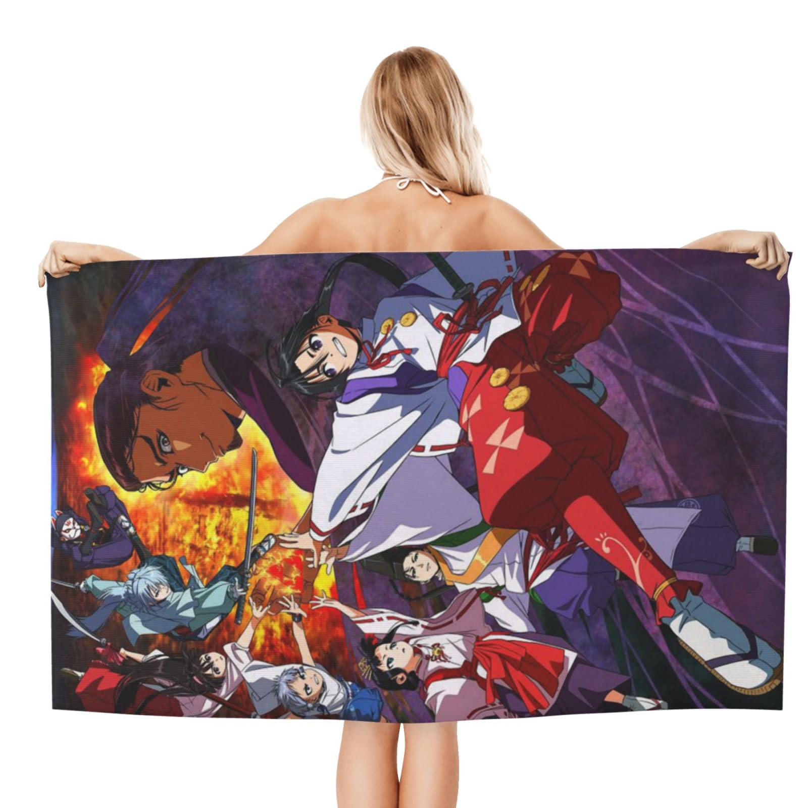 Amazon｜逃げ上手の若君 バスタオル アニメタオル フェイスタオル 吸水