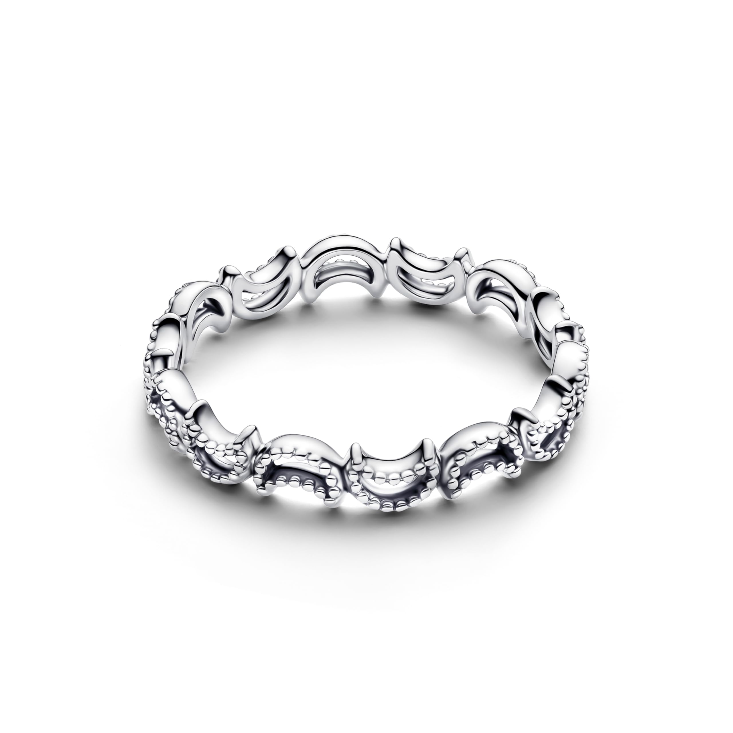 PANDORA Anillo de mujer media luna plata 194258C00 en oferta en Amazon