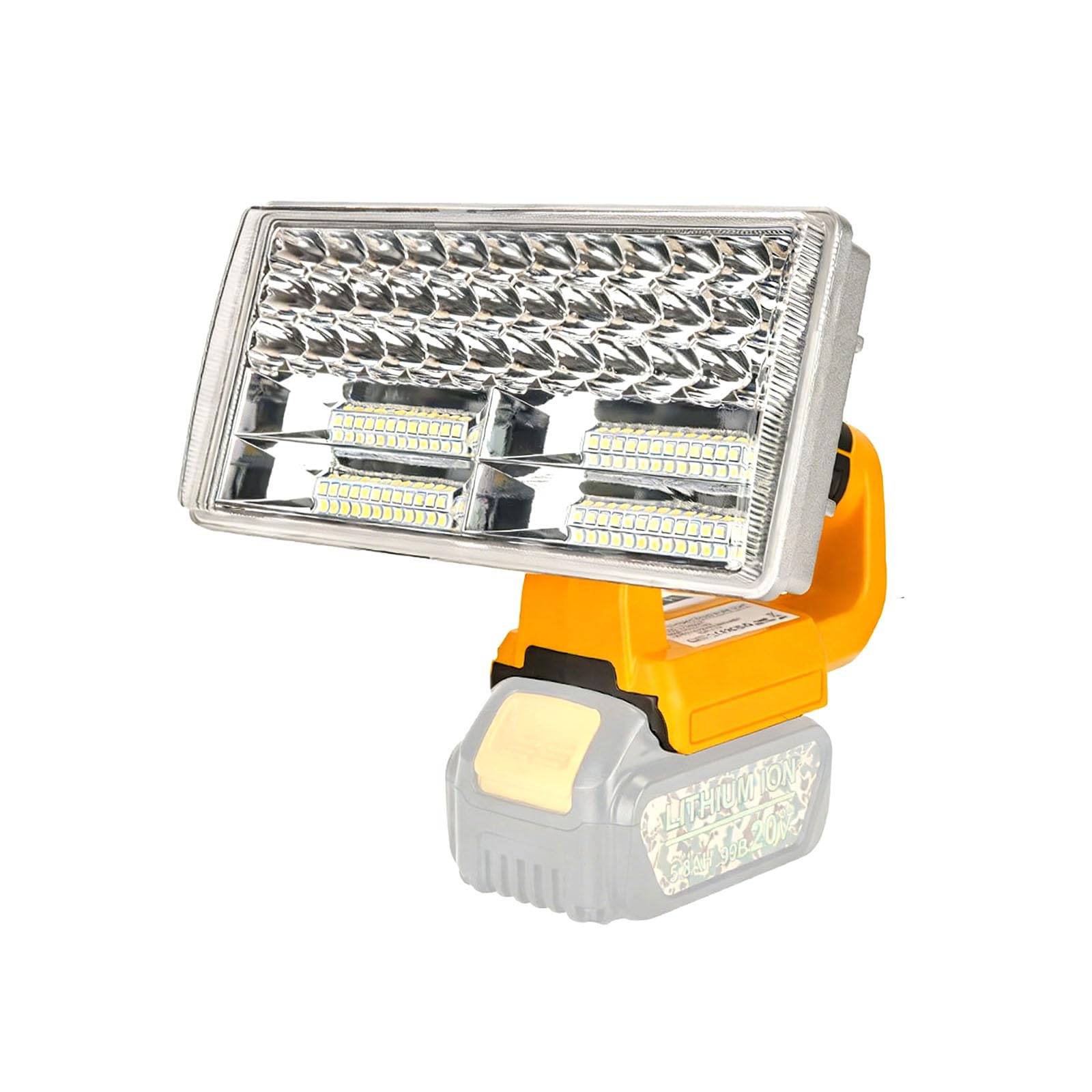 Extrem helle viertausendzweihundert Licht LED Arbeit mit DREI Lichteinstellungen, USB Ladeanschluss und Metall, aus Metall
