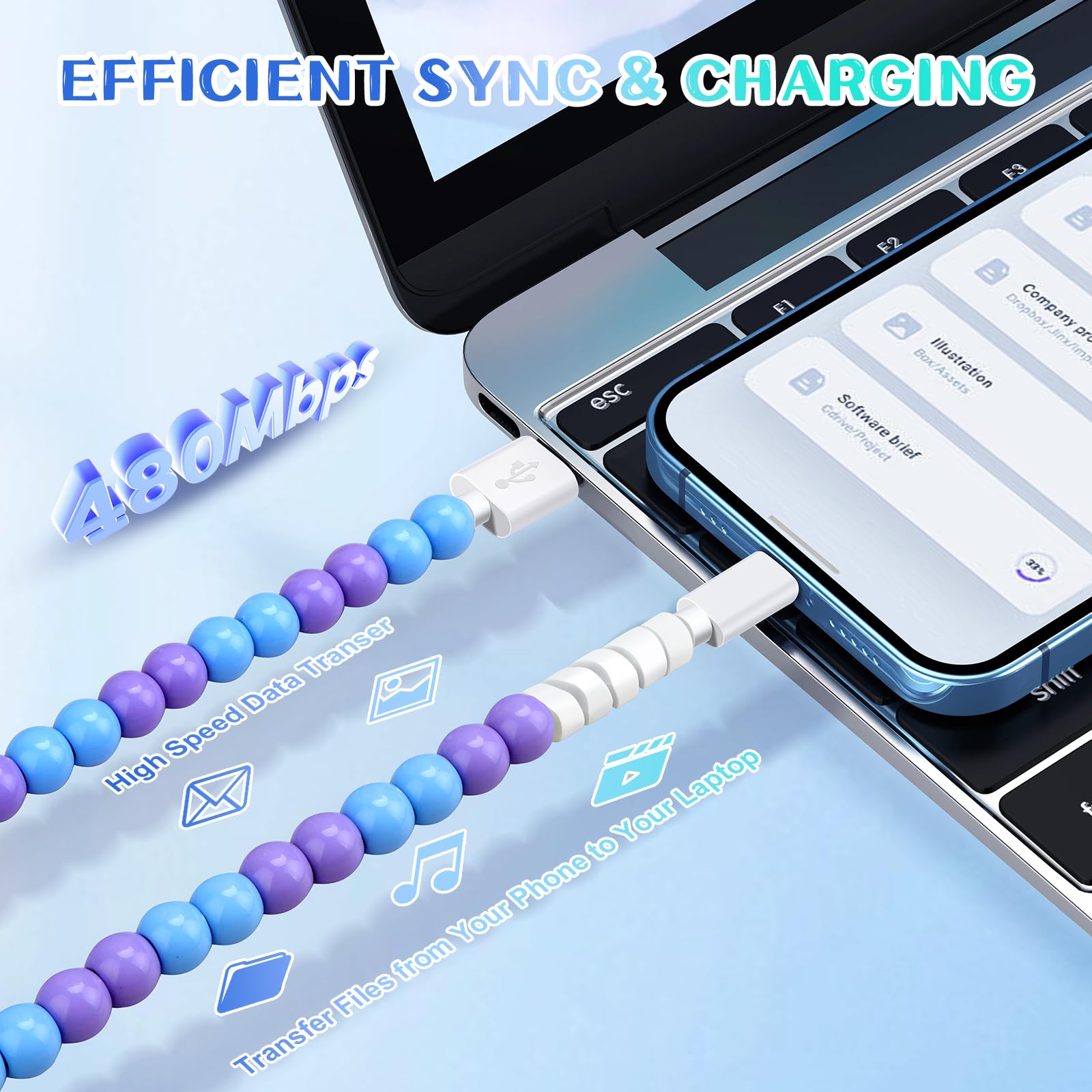 Amazon.com: Aolcev USB C Cable 66W Fast USB A to USB C Charging