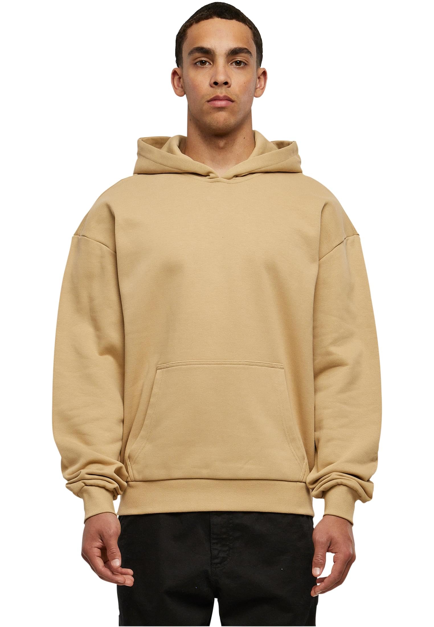 Urban Classics Men's Ultra Heavy Hoody Sweatshirt, Union Beige, L