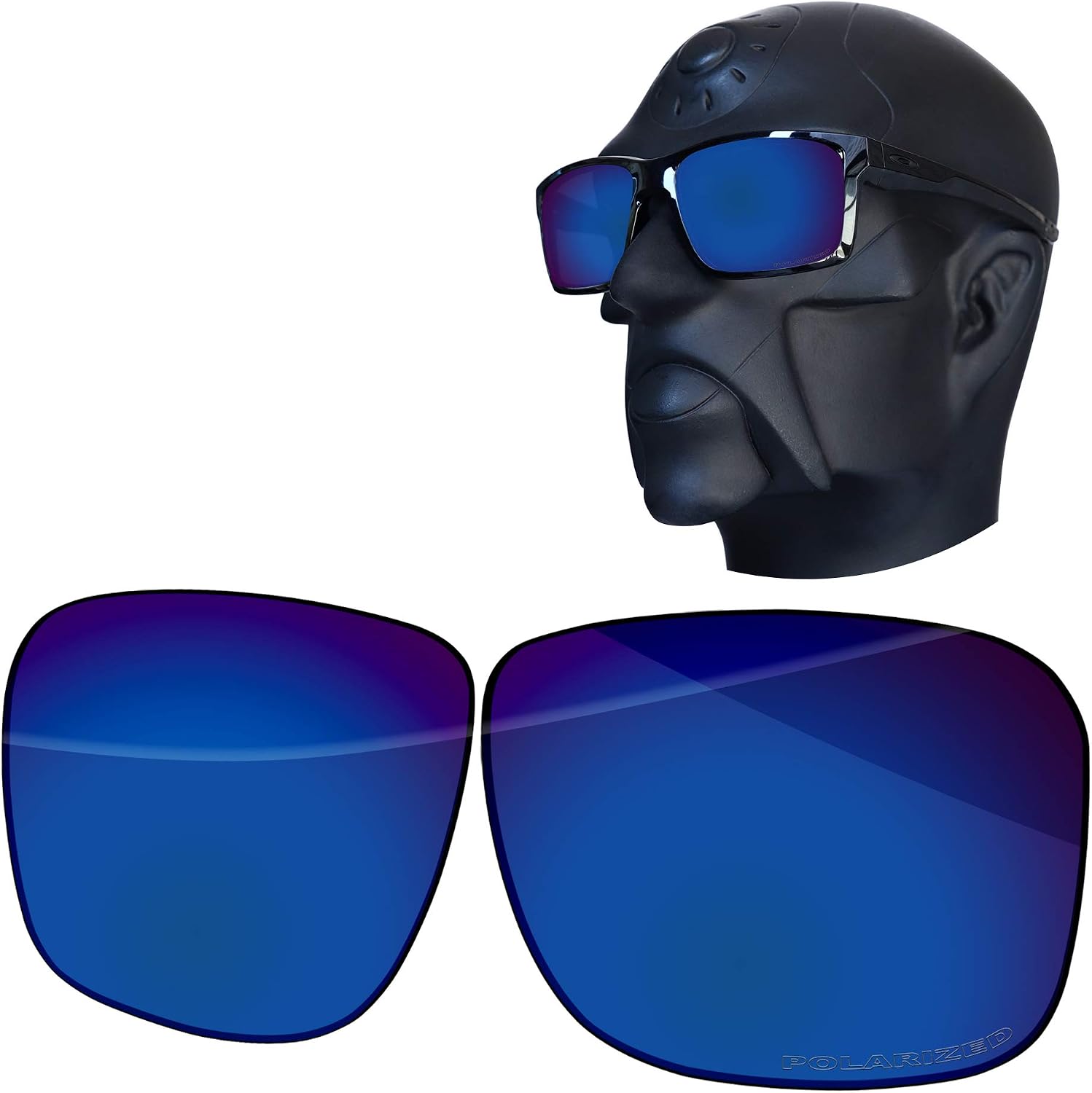 Ensky HardyShield Replacement Lenses for Oakley Mainlink OO9264 Sunglasses - Retro Blue