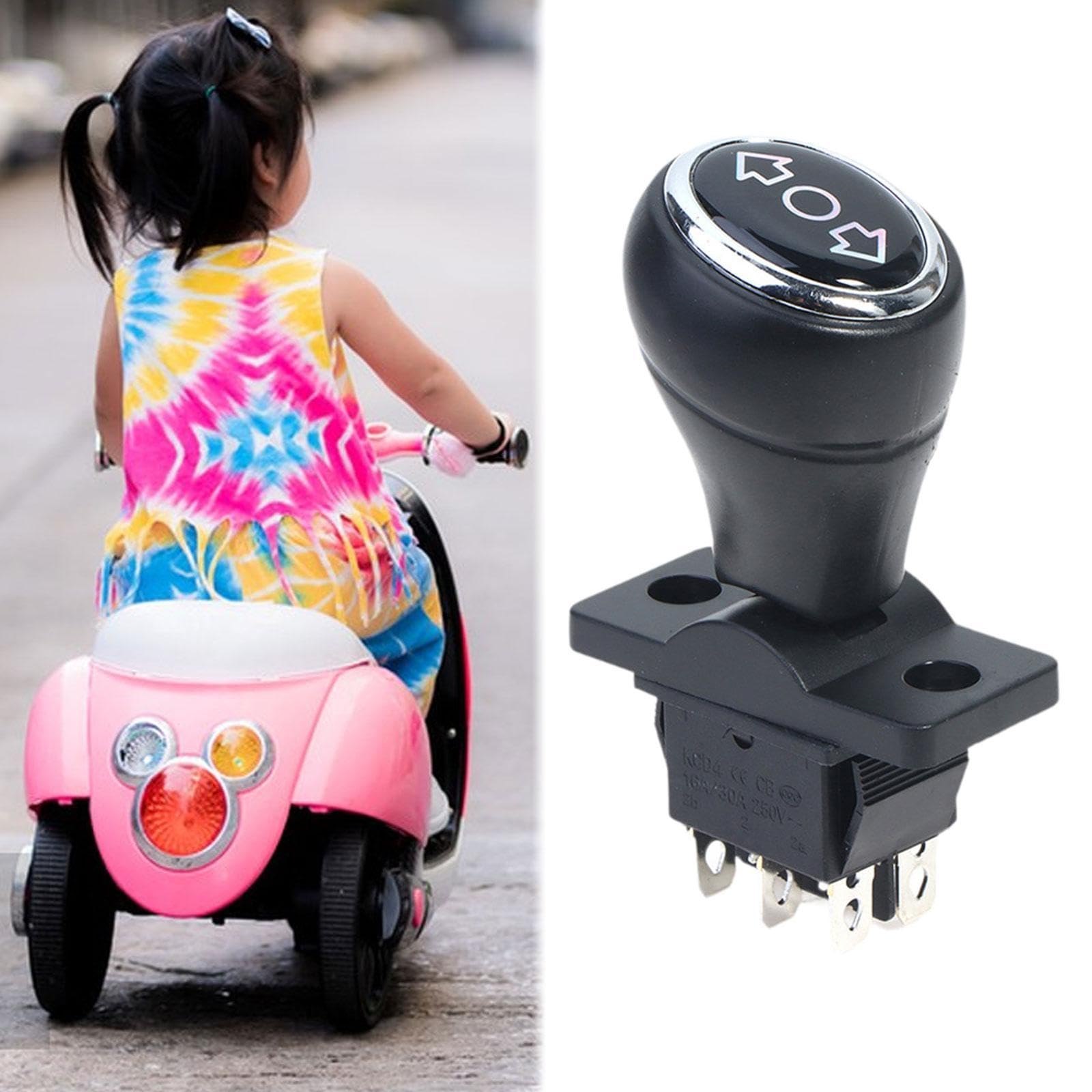 2er-Set Vorwärts-/Rückwärtsschalter Für 6V–12V Kinder-Elektroautos – Inkl. Getriebeoptionen (A/B/C/D)