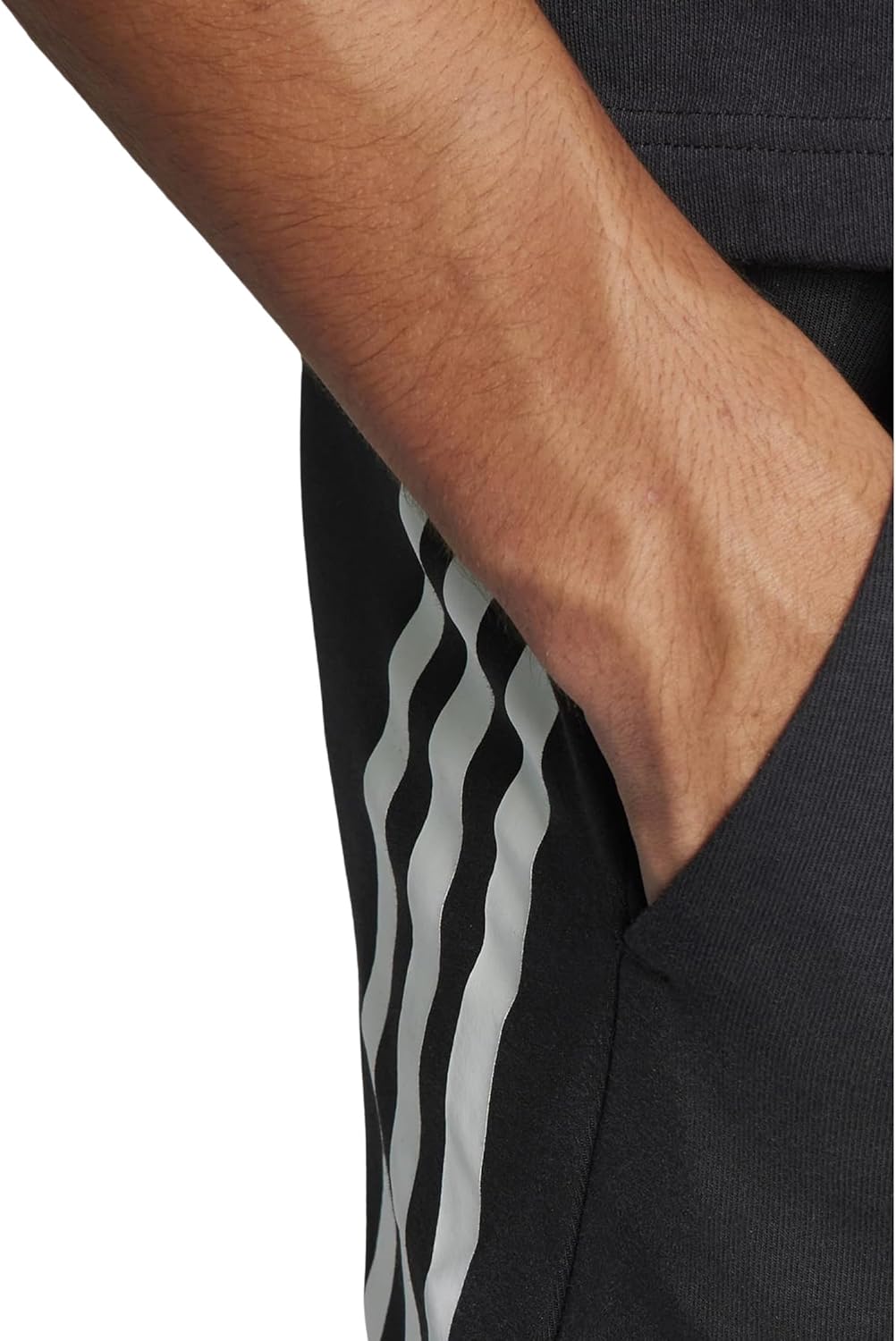 adidas Men's Future Icon 3 Stripes Shorts - Image 4