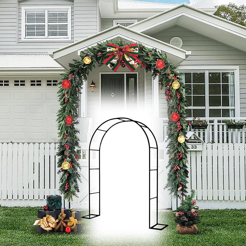 Arche de jardin anti-affaissement pour soutenir plantes grimpantes et rosiers