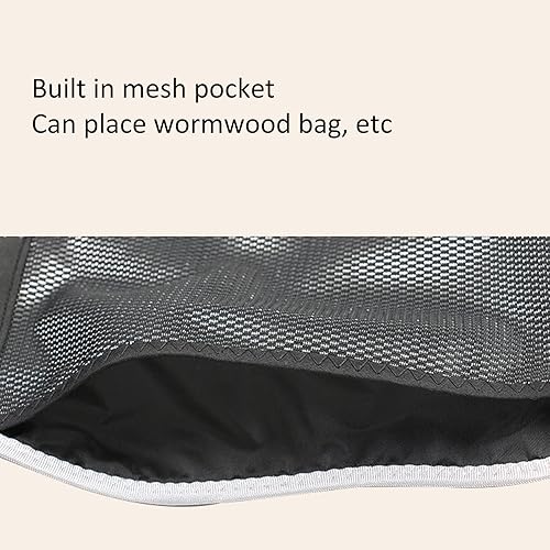 Miniatura 3 de Cinturón de cintura con calefacción, almohadillas térmicas eléctricas, masajeador de espalda baja de calentamiento rápido, cinturón térmico para el