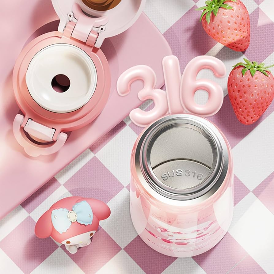 れいたん　左のみ　送料込み Amazon | サンリオ魔法瓶カップ 水筒 真空断熱 ステンレス