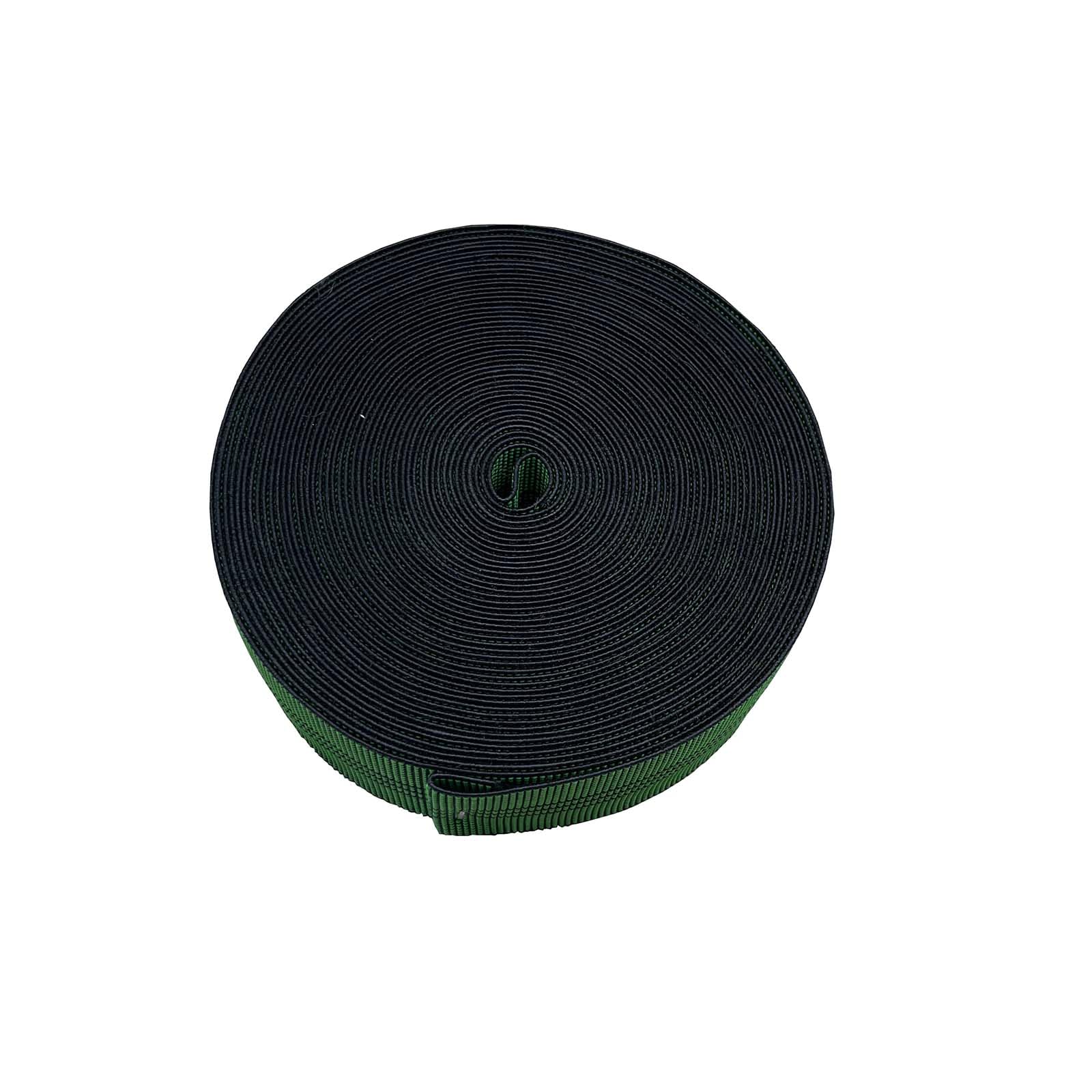 Sofa Upholstery Elastic Webbing Replacement for Repair Couch Recliner Parts Chair fix Sagging seat (Green 10m)
