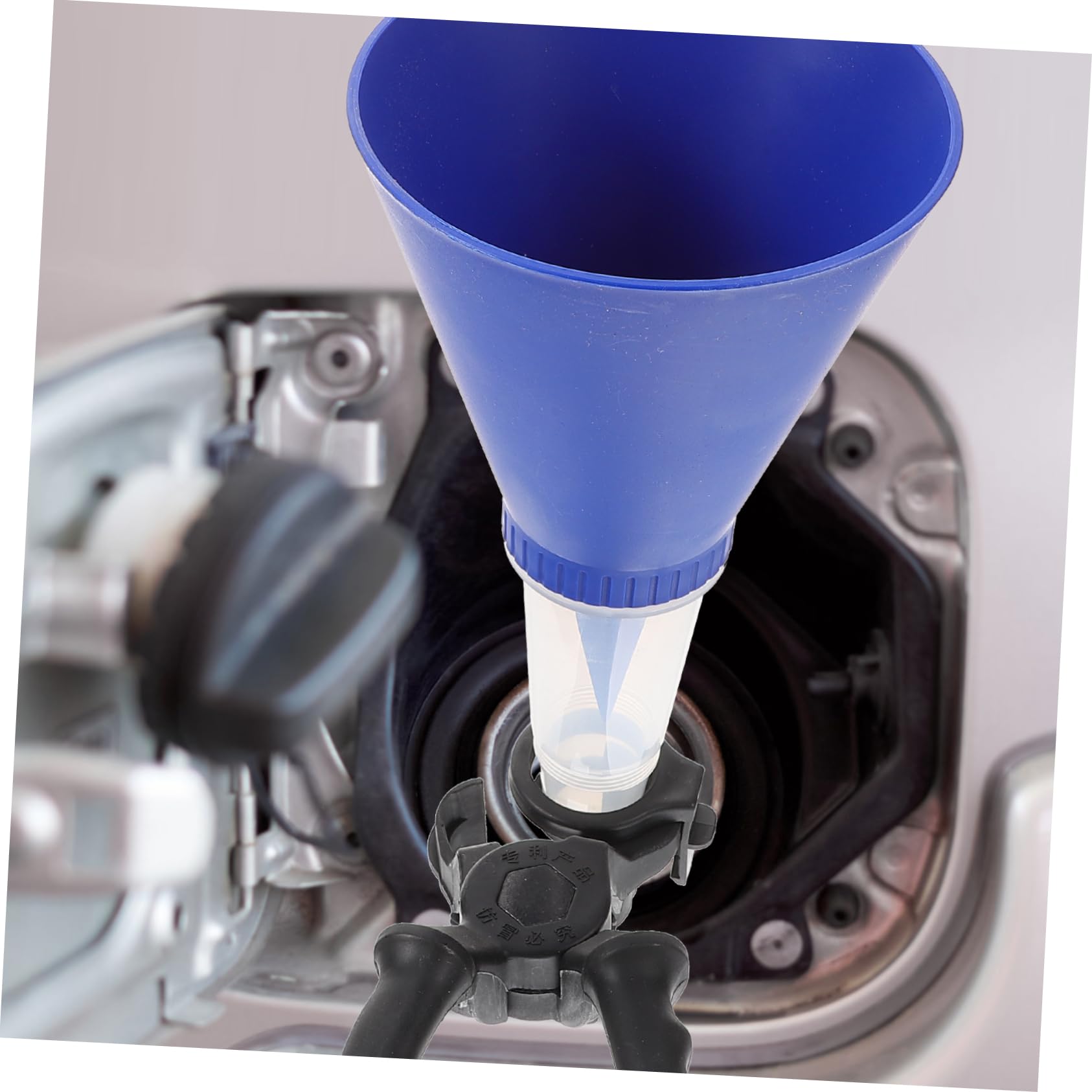 Gatuida 4pezzi Imbuto Per Con Ampia Bocca Per Cambio e Rifornimento Carburante Design Leggero e Versatile Per Motore Auto e Con Filtro Integrato