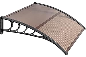 Premium 40" x 40" Sun and Rain Awning for Patios and Entrances